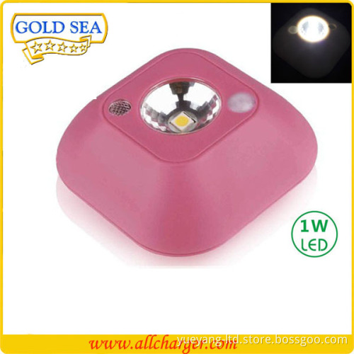 1W led mini cordless motion sensors lights